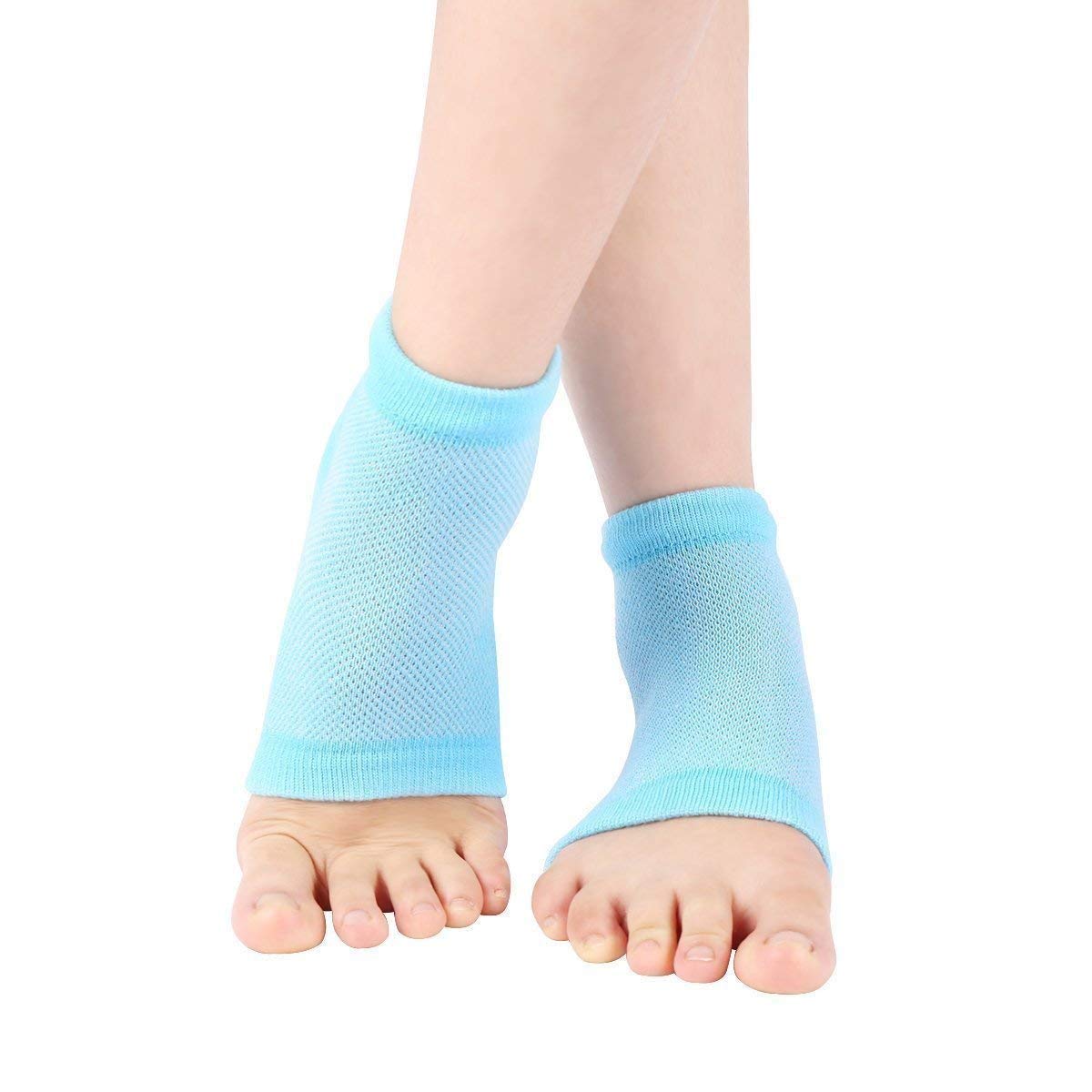 Silicone Gel Heel Socks For Dry Hard Cracked Heels Repair Heel Support  (Blue) 1Pair: Buy Online at Low Price in India - Snapdeal