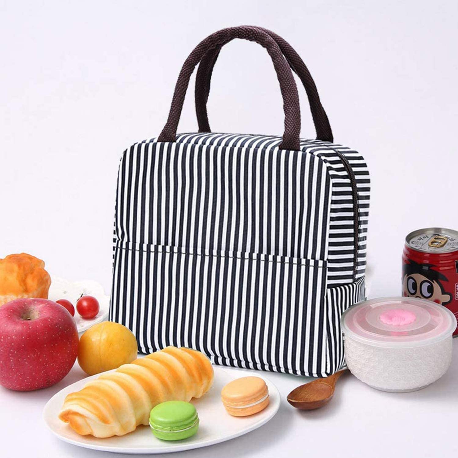 Insulated Lunch Bags Small for Women Work,Student Kids to School,Thermal  Cooler Tote Bag Picnic